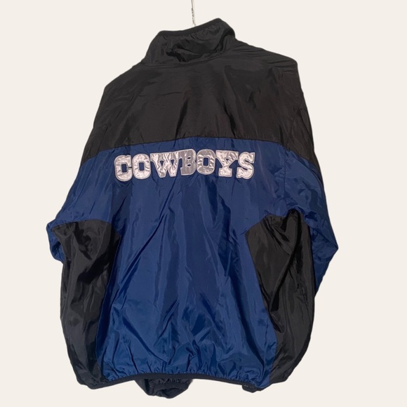 NFL cowboys vintage reversible bomber jacket - Picture 2 of 5
